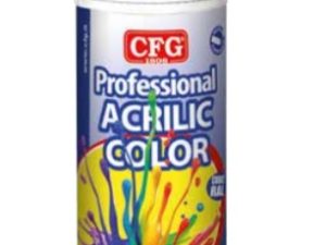 ACRILIC PROFESSIONALE SPRAY GLOSS TRANSPARENT 400 ml.