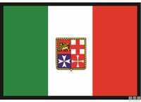FABRIC ITALIAN NAVY FLAG 20X30 cm.