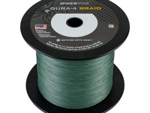 SPIDERWIRE DURA 4 MOSS GREEN M. 0,30 mm 1800 m.