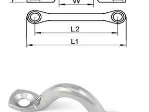 PONTICELLO INOX   AISI 316  MM.  4 X 10