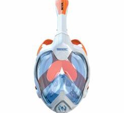 MASCHERA FUN GRANFACCIALE JUNIOR BIANCO ARANCIO