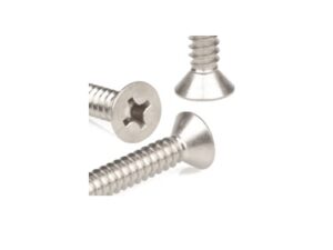 CROSS RECESSED COUNTERSUNK FLAT HEAD TAPPING mm 5,5X38 INOX A2